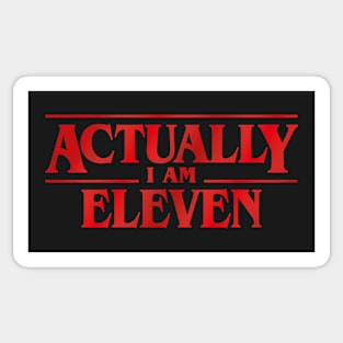 I'm Eleven v2 Sticker